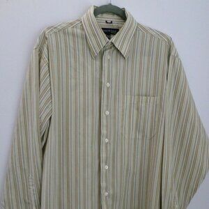 KENNETH COLE Button Front Shirt Size 15 1/2  34/35